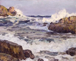 Schiarite dopo il Gale di settembre - Costa del Maine