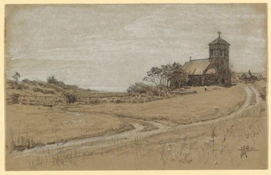 Disegno, Paesaggio, 1880-90