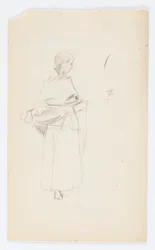 Senza titolo (Ragazza in fiore)