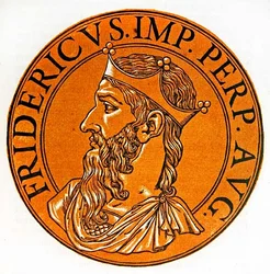 Ritratto medaglione di Federico I Barbarossa