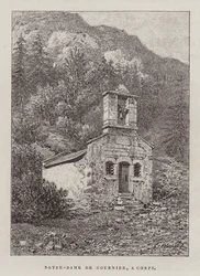 Notre-Dame De Gournier, A Corps (incisione)