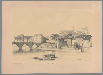 Vista di Limoges sulla Vienne