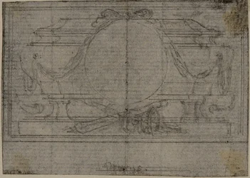 Studio per la vignetta En Tête in Tacito "Tiberius, or The Six First Books of the Annals", Libro IV