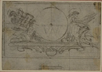Studio per la vignetta En Tête in Tacito "Tiberius, or The Six First Books of the Annals", Libro VI