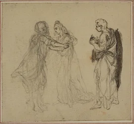 Studio per "La Pharsale" di Lucain, Canto II