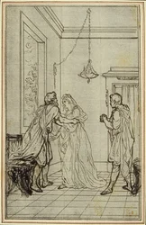 Studio per "La Pharsale" di Lucain, Canto II