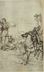 Studio per "La Pharsale" di Lucain, Canto I