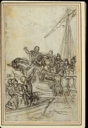 Studio per "La Pharsale" di Lucain, Canto VIII