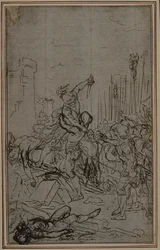 Studio per "La Pharsale" di Lucain, Canto VI