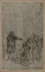Studio per "La Pharsale" di Lucain, Canto V