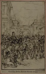Studio per la vignetta-frontespizio del "De la Nature des Choses" di Lucrezio, Libro II