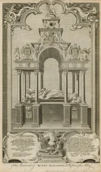 Il monumento della regina Elisabetta
