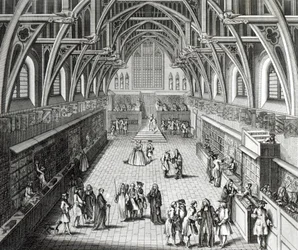 Westminster Hall, Il primo giorno del termine, Una poesia satirica, 1797 inciso da C.Mosley