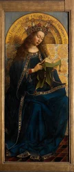 La Vergine Maria, dal Polittico di Gand