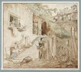 Allegoria del declino della famiglia Du Barry. Circa 1774-75