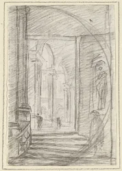 Interno di un palazzo romano