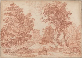 Parco Italiano con un Tempietto
