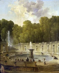 Lavandaie in un parco