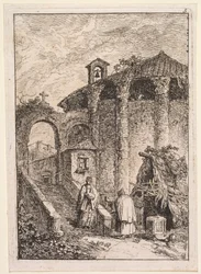 Le serate di Roma: Il tempio antico