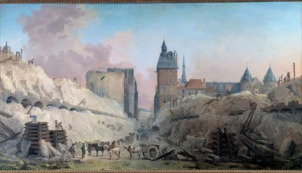 La demolizione delle case del Pont au Change nel 1788