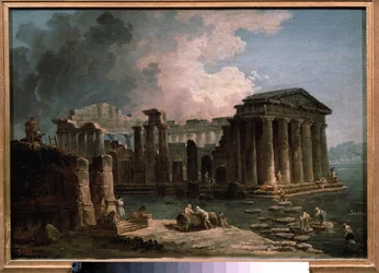 Un tempio circondato dalle acque