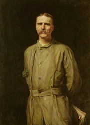 Ritratto di Archibald Forbes, corrispondente di guerra, 1881