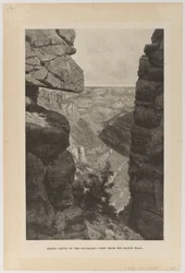 Grand Canyon del Colorado, vista dal sentiero Hance