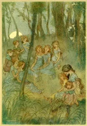 E ogni notte le fate del prato, guarda che cantano, da Le allegre comari di Windsor, 1910