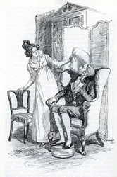 "Emma e Mr Knightley" (illustrazione)