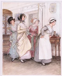 Patty introduce le sorelle, Willoughby e Miss Henrietta