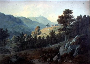 La fattoria di Alane, Colywrockan, vicino a Killiecrankie