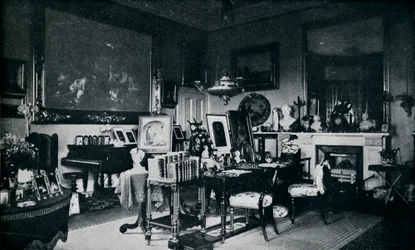 La sala privata della Regina a Osborne, c1899, 1901