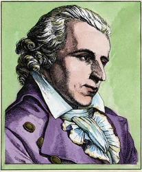 Ritratto dello storico e poeta tedesco Friedrich von Schiller (1759-1805)