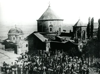 Pellegrinaggio al monastero di Tomarza, a sud-est di Kayseri