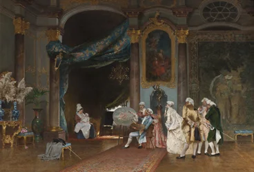 Un incontro, c.1880