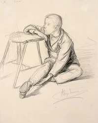 Ragazzo seduto