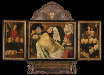 il Compianto, 1527 circa (olio su tavola)