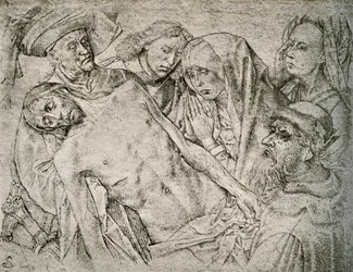 Disegno dopo la Deposizione dalla Croce, ca. 1460-1480, 1908