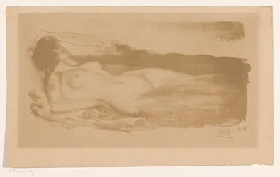 Donna nuda sdraiata