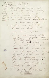 Potassio: appunti di Sir Humphrey Davy del suo esperimento che portò alla scoperta del potassio, 1807