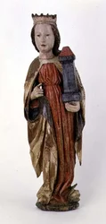 Santa Barbara, da Kassa, 1450-60