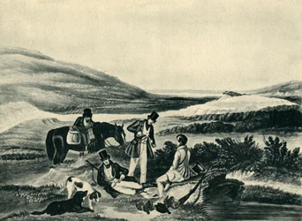 Caccia alla pernice del sud