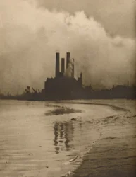 Chelsea Chimneys: Centrale elettrica sul sito dei vecchi giardini Cremorne