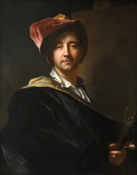 Autoritratto con turbante, 1698