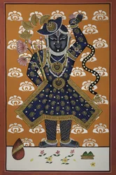 Il Bambino Krishna dal Blu Divino