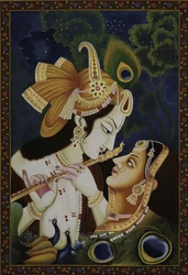 Flauto di Krishna e Radha