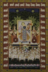 Il Signore Krishna e le mucche