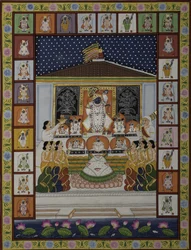 Il culto nel tempio di Shrinathji