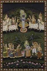 Una vivace celebrazione dedicata a Krishna