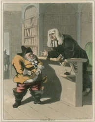 Illustrazione da Hudibras di Samuel Butler